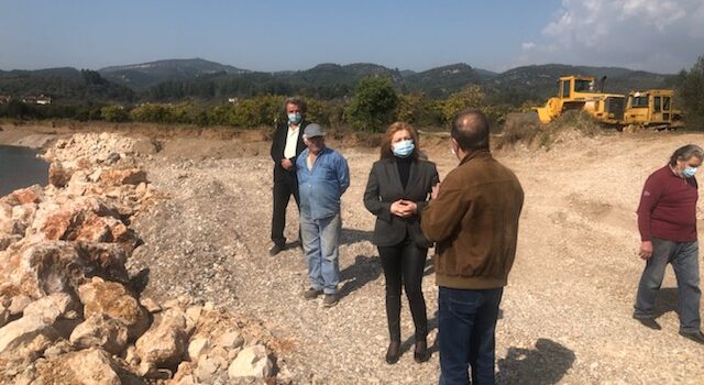 Επίσκεψη Δ. Αυγερινοπούλου στον Δήμο Αρχαίας Ολυμπία και το Δήμο Ζαχάρως – Φιγαλείας για τη διαχείριση των υδάτων