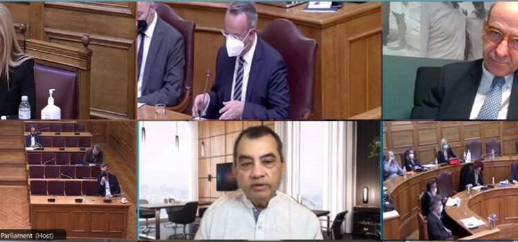 Στην Επιτροπή Περιβάλλοντος τα συμπεράσματα της 26ης Διάσκεψης του ΟΗΕ για την κλιματική αλλαγή στη Γλασκώβη (COP26)