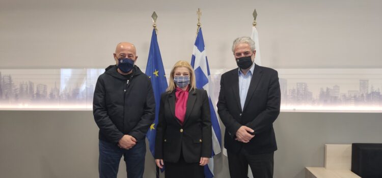 Συνάντηση Αυγερινοπούλου – Στυλιανίδη για την πρόληψη και την αποκατάσταση από τις φυσικές καταστροφές 