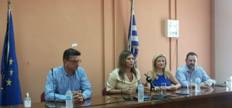 Δήλωση Δ. Αυγερινοπούλου για την επίσκεψη της Υφυπ. Τουρισμού, κας Σοφίας Ζαχαράκη, στην Ηλεία και το Δ. Ανδραβίδας – Κυλλήνης