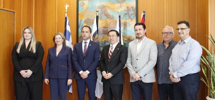 Μήνυμα Φιλίας και  Συνεργασίας από την Επίσκεψη του Πρέσβη της Κίνας στην Αρχαία Ολυμπία