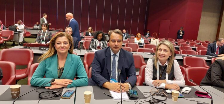 Δρ. Αυγερινοπούλου στην Ολομέλεια της 151ης Γενικής Συνέλευσης της Διακοινοβουλευτικής Ένωσης (IPU): «Ας ενώσουμε τις φωνές μας για να αποκαταστήσουμε την ειρήνη και ας δουλέψουμε για να γεφυρώσουμε την ανθρωπιστική και περιβαλλοντική ατζέντα για ένα βιώσιμο μέλλον»