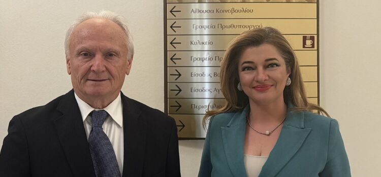 Συνάντηση με τον Υφυπουργό Αγροτικής Ανάπτυξης, κ. Ανδριανό, για την στήριξη του πρωτογενούς τομέα στην Ηλεία