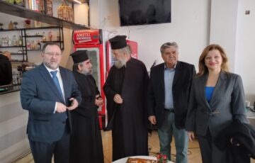 Στην κοπή της πρωτοχρονιάτικης πίτας της ΔΗΜ.ΤΟ Ζαχάρως – Φιγαλείας η Δ. Αυγερινοπούλου