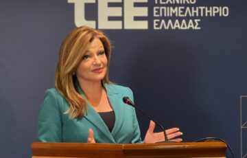 Η Πρόεδρος της Επιτροπής Περιβάλλοντος της Βουλής κήρυξε, μαζί με τα μέλη της Κυβέρνησης, την έναρξη των παρουσιάσεων της Διακήρυξης «Πράσινα Κατασκευαστικά Υλικά – Νέα Πρότυπα & Κλιματικά Ουδέτερες Πόλεις»