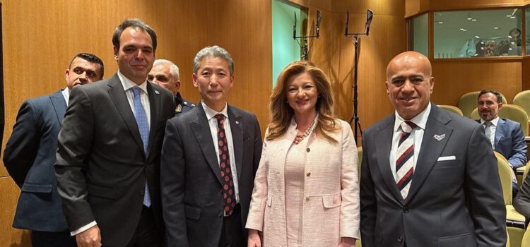 Καλεσμένη του κ. Αποστολόπουλου, Προξένου του Μονακό, η Δ. Αυγερινοπούλου: Τους συνδέει η κοινή καταγωγή από την Ηλεία