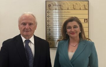 Συνάντηση με τον Υφυπουργό Αγροτικής Ανάπτυξης κ. Ανδριανό για την επιτάχυνση των πληρωμών σε τομάτα, σταφίδα και εσπεριδοειδή της Ηλείας
